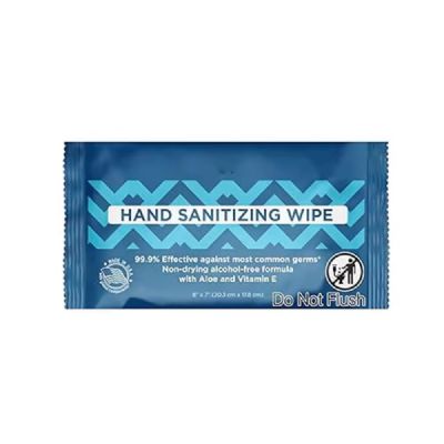 Custom LOGO Single wet wipes individual pack Alcohol-Free HanWipes Indd ividually Wrapped Wipes for Adults and Kids
