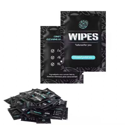 Factory Wholesale Wet wipes Disposable multi-purpose cleaning wipes Single Individual Pack Soft Individually Wrapped WetTissue
