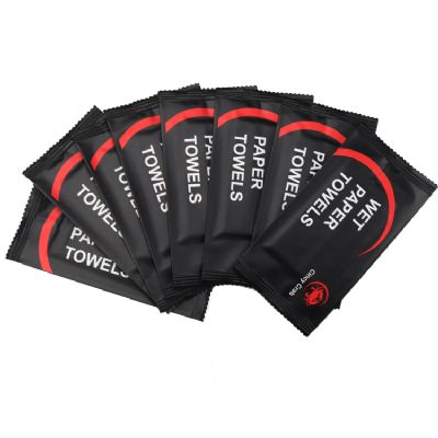 OEM/Wholesale Single Pack Disposable Wet Wipes Logo Printed Wet Wipes Refreshing Wet Wipes