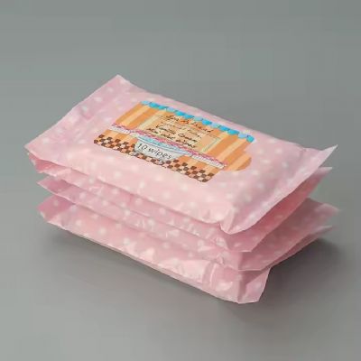 Vanilla Cream 10 Piece Cleansing Mini Wipes Spa Wet Wipes