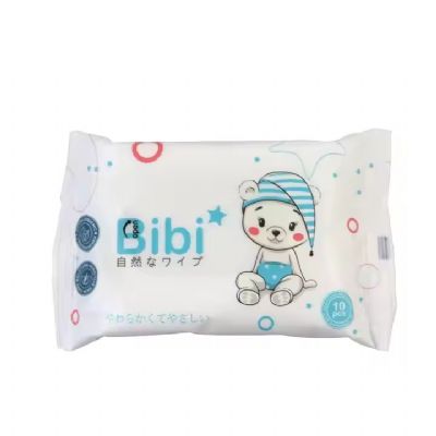 OEM wholesale water wipes free plastic original 10 pack baby free wipes bambu