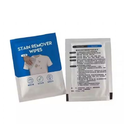 Wholesale Customized Stain Remover Clothes Cleaning Wipes